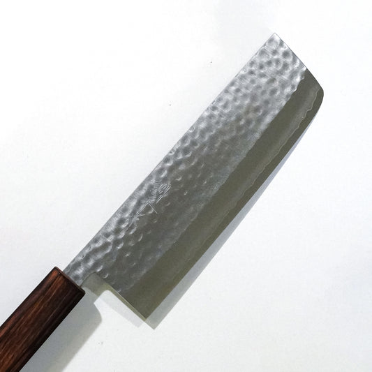 Masutani VG1 Tsuchime Nakiri 165mm Steel Oak Handle