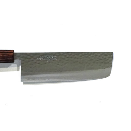 Masutani VG1 Tsuchime Nakiri 165mm Steel Oak Handle